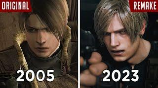 Resident Evil 4 Original vs Remake - Side by Side Graphics Comparison