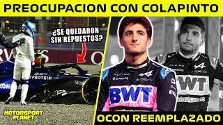 PREOCUPACION con COLAPINTO LLEGAN con los REPUESTOS?  COMPLETAMENTE al LIMITE ️ OCON REEMPLAZADO