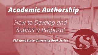 CSA Kent State University Book Series: How to Develop and Submit a Proposal | Conversations on Dress