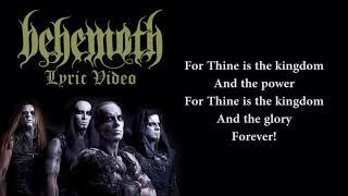 Behemoth - Ora Pro Nobis Lucifer (LYRICS / LYRIC VIDEO)