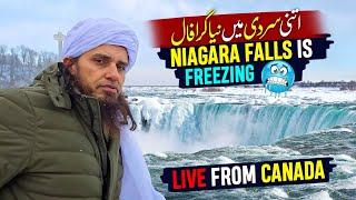 Niagara Falls Is Freezing In Winter - Canada - Mufti Tariq Masood Vlogs