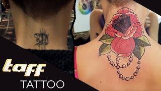 NAME vom EX tätowiert – COVER-UP mit Ronja Block | taff Tattoo | ProSieben