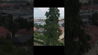 Experience the beauty of Bamberg, as seen from the hilltop of Michelsberg Monastery.