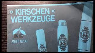 Preisliste 1988 der Firma KIRSCHEN Werkzeuge Remscheid Stechbeitel Hohlbeitel  Drechselbeitel