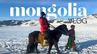 First Time in Mongolia [VLOG] surviving -30C winter