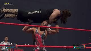 CACTUS JACK VS ROB VAN DAM FALLS COUNT ANYWHERE {WWE 2K24}