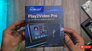 Ottocast Play2Video Pro Wireless CarPlay/Android Auto All-in-one Adapter Unboxing and Review