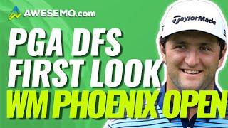 PGA DFS PICKS WASTE MANAGEMENT PHOENIX OPEN DAILY FANTASY GOLF STRATEGY DRAFTKINGS & FANDUEL 2/1/21