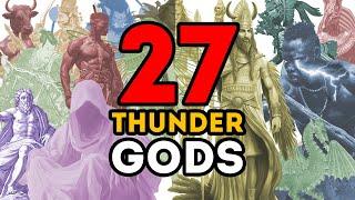 EVERY Major Thunder God in Mythology Explained