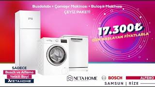 Beyaz Eşya Çeyiz Paketi 17.300 TL