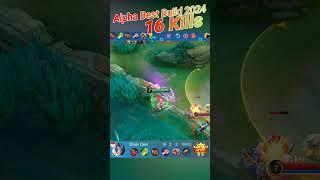 Alpha 16Kills Build Alpha Tersakit 2024 Alpha 1 Hit Build #alphabestbuild #buildalpha #mobilelegends