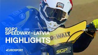 Nazar Parnitskyi Takes Victory in Riga!  |  Speedway GP2 Highlights