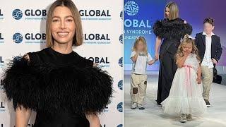 Jessica Biel’s Rare Family Appearance at Charity Show