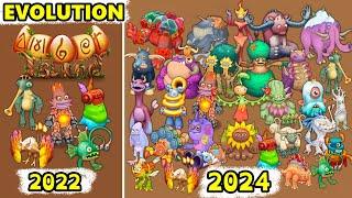 Amber Island Evolution (My Singing Monsters)