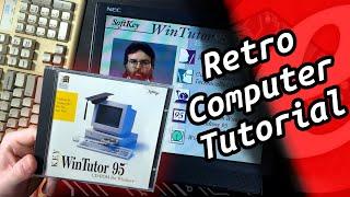 I Tried To Learn Windows 95 Like They Did In The 90's - WinTutor 95
