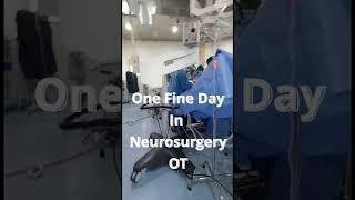 Neurosurgery Operation theatre. Spine Surgery. Dr Skanda Neurosurgeon #youtubeshorts