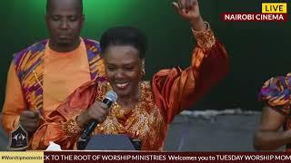 Dr. Sarah K & ShachahTeam  // Unastahili Kuabudiwa // Tuesday Worship Moments