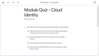 Cloud Identity