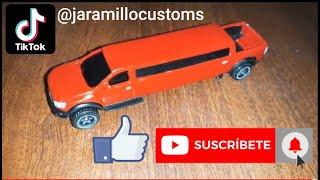 COMO HACER UNA LIMOSINA  HOT WHEELS