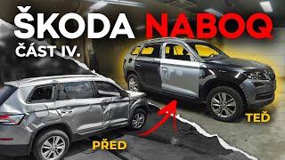 Dokončeno! Kolik hodin práce na klempírně padlo, aby Kodiaq vypadal zase jako auto?