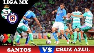 J14 Santos vs Cruz Azul (1-2) AP 2015 - Resumen HD