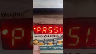 HOW Calibration of 30kg scale weighing machine. Tarazu weight balance kanta setting. Repair.