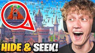 Castle Doom HIDE & SEEK In Fortnite Season 4!