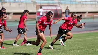 ENTRENAMIENTOS DE LA VINOTINTO FEMENINA EN CARACAS PREVIO AL MODULO VINOTINTO EN CNAR