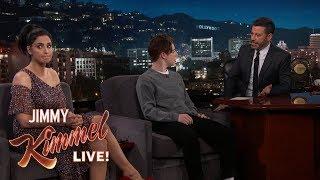 Sarah Silverman Surprises Jimmy Kimmel with Unhappy Guest