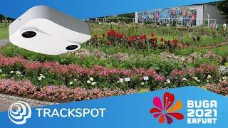 TRACKSPOT auf der Bundesgartenschau 2021 in Erfurt