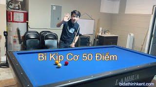 Đi cơ bida 50 điểm dễ dàng với Tips của Thịnh Kent nhé | 50pts libre lesson