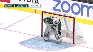 Tomas Hurtl Knocks The Steel Off Kaapo Kahkonen's Skate