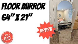 Full Length Floor Mirror Unboxing & Review