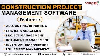 Builders & Developers Project Wise Accounting Software - Construction