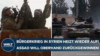 BÜRGERKRIEG IN SYRIEN: Rebellen-Miliz erobert Aleppo! Heftige Blamage für Machthaber Assad