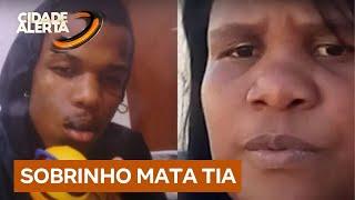 Jovem é preso suspeito de matar própria tia