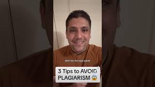 3 Tips to avoid️plagiarsim? #usmle #doctor