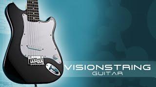 SOUNDCHECK VISIONSTRING Electric Guitar Pack, Black | Gear4music Guitars