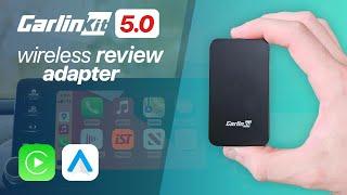 Carlinkit 5.0 REVIEW CPC200-2air FASTEST Wireless Adapter Apple CarPlay and Android Auto