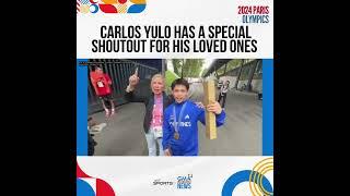 Carlos Yulo has some special people to thank after winning his first Olympic medal! | GMA Sports