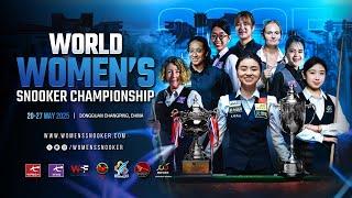 2025 World Women's Snooker Championship QF丨Rebecca Kenna (ENG) VS Siripaporn Nuanthakhamjan (THA)