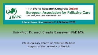 Prof  Claudia Bausewein