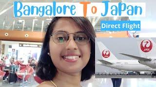 Japan Airlines Travel Experience/ Direct Flight From Bangalore to Japan #japanairlines#international