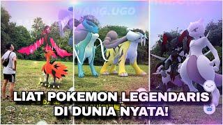 POKEMON LEGENDARIS DI DUNIA NYATA?! Yang mana FAVORIT KAMU?!