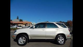 1999 Lexus RX300 AWD SUV video overview and walk around.