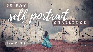 30 Day Self Portrait Photography Challenge  Behind the Scenes: 'Fields of Time'