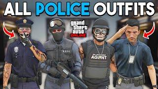 How To Get ALL Police Outfits in GTA 5 Online! (Updated)
