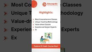  Jumpstart Your Success with Eclassopedia's IB Crash Course! 