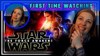 STAR WARS episode VII: THE FORCE AWAKENS -- FIRST TIME WATCHING (almost) -- movie reaction