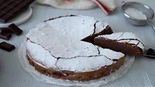 TORTA AL CIOCCOLATO dal cuore morbido e scioglievole | la tenerina | ricetta facile facile